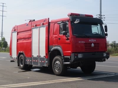 江特牌JDF5170GXFSG60型水罐消防車