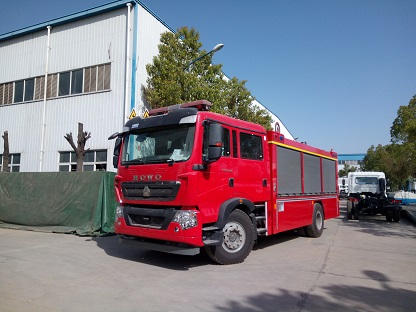 江特牌JDF5190GXFSZ60型輸轉消防車