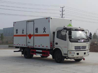 江特牌JDF5120XRQE5型易燃氣體廂式運輸車