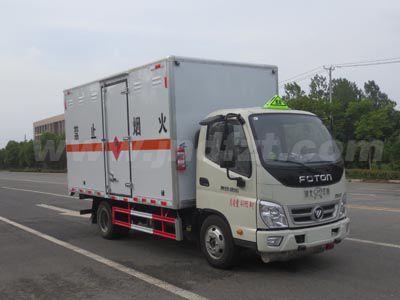 江特牌JDF5041XRQB6型易燃氣體廂式運輸車