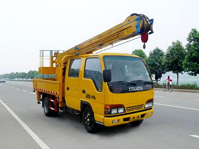 慶鈴國四12-13.5米高空作業車（72KW）